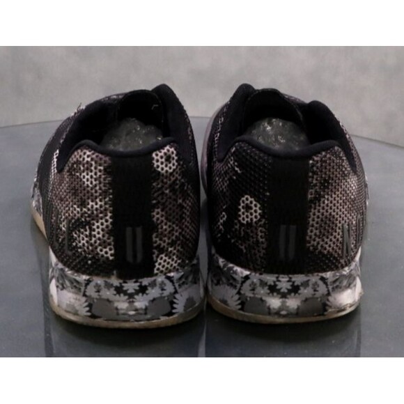 No Bull Court Outwork Men\'s Trainer Shoes Size 9 Tie Dye Floral Gray Black